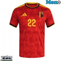 Belgium Alexis Saelemaekers #22 Replica Home Shirt World Cup 2026 Short Sleeve